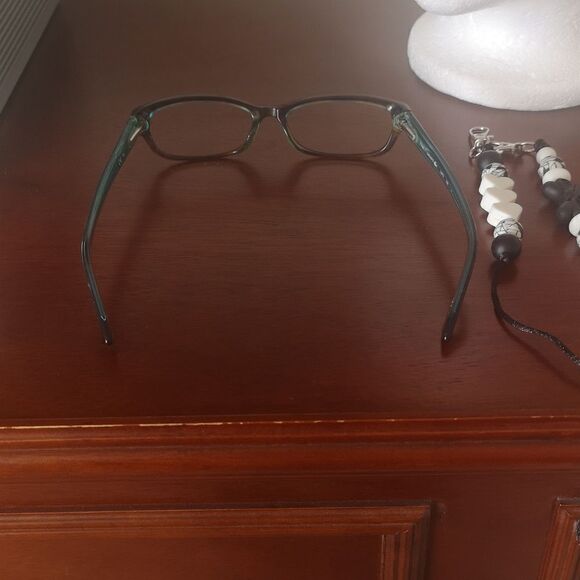 Lacoste Ladies Optical Frame Eyewear Aqua Green & Brown - Picture 10 of 16